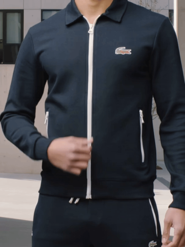 Ensemble de survêtement unisexe avec gilet matelassé – Style urbain luxueux