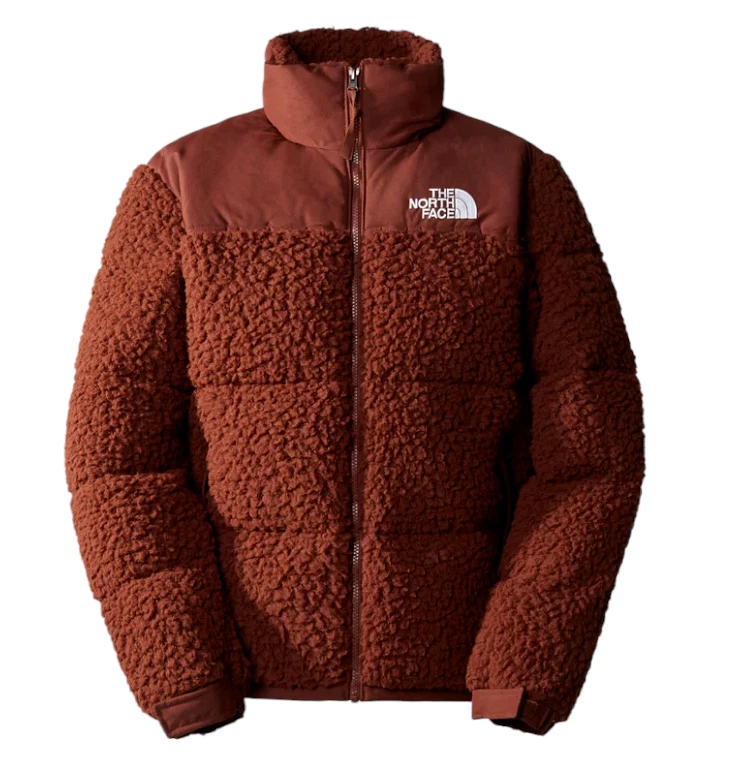 Sherpa-Fleece Pufferjacke – Extremer Wärmeschutz & Retro-Style