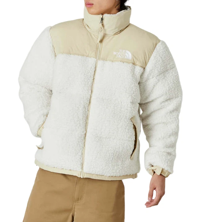 Sherpa-Fleece Pufferjacke – Extremer Wärmeschutz & Retro-Style