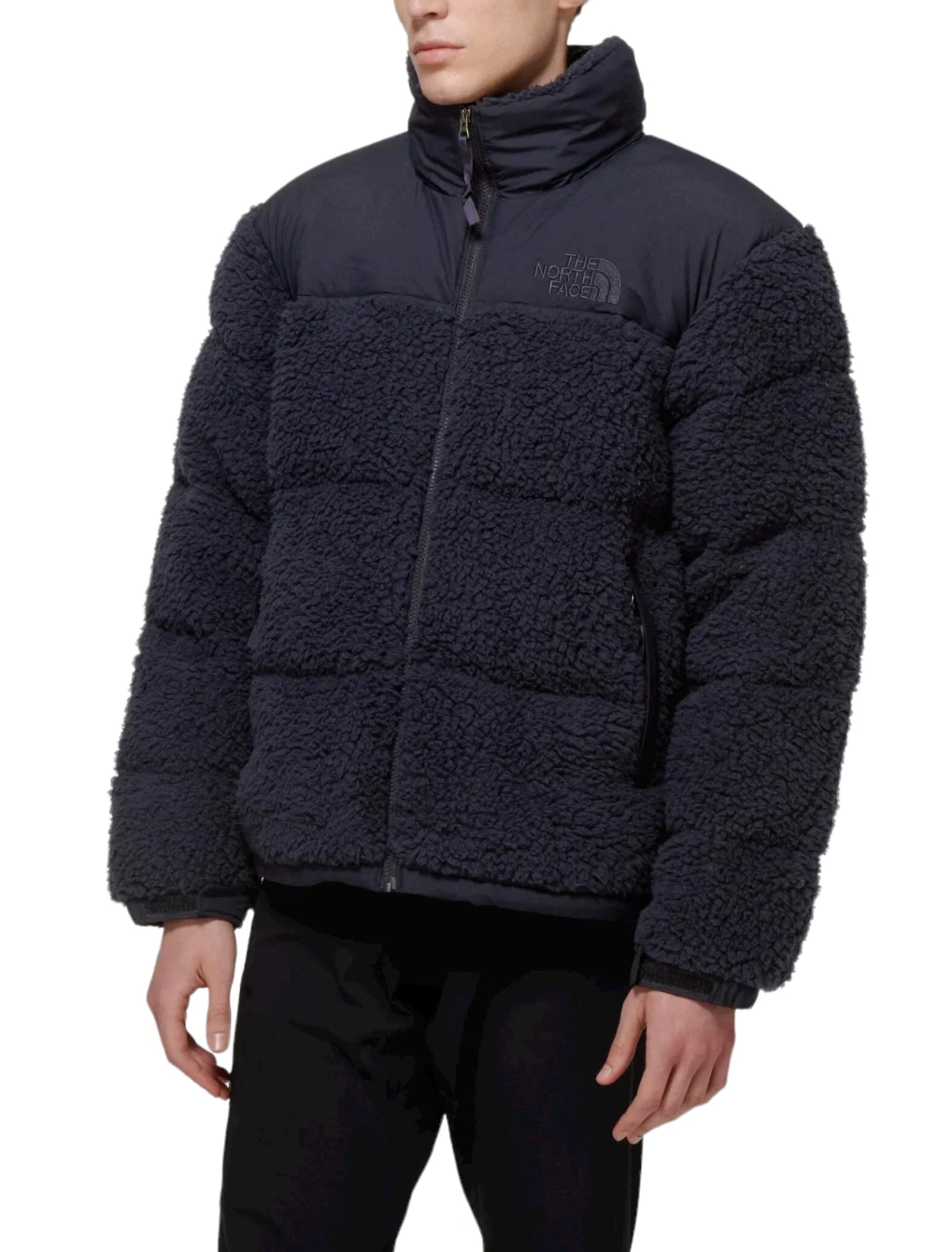 Sherpa-Fleece Pufferjacke – Extremer Wärmeschutz & Retro-Style